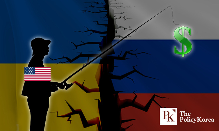 “러시아-우크라이나 ‘피바다’에 낚싯대 던졌다” 전쟁 딛고 성장하는 미국