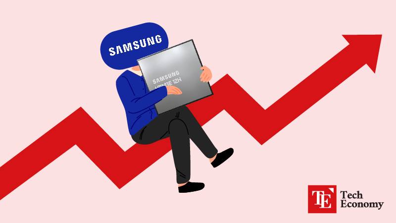 Samsung, with operating profit exceeding 1 trillion won in the first quarter, regains market leadership with mass production of 6-layer HBM12E