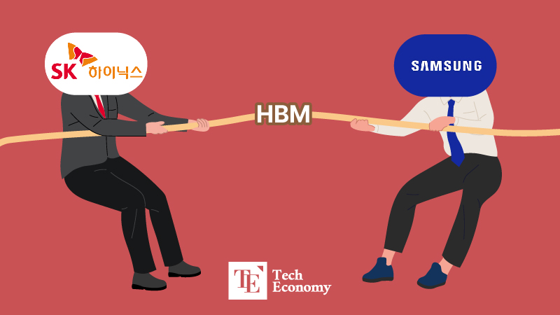 SK Hynix and Samsung Electronics, dividing the HBM market, intensify competition over next-generation products